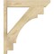 Ekena Millwork Merced Slat Rough Sawn Outlooker, Douglas Fir, 6"W x 28"D x 32"H OUT06X28X32MRC06RDF - alternate 2